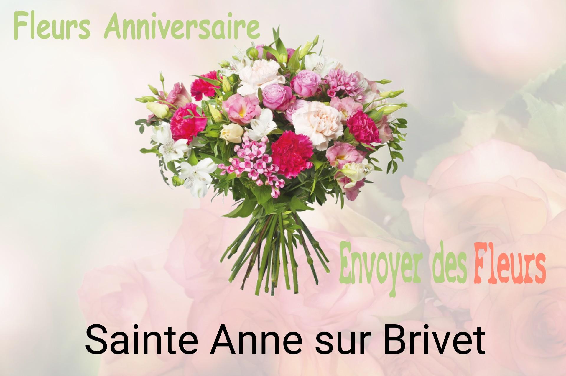 Bouquet de fleurs d’anniversaire livré à Sainte-Anne-sur-Brivet